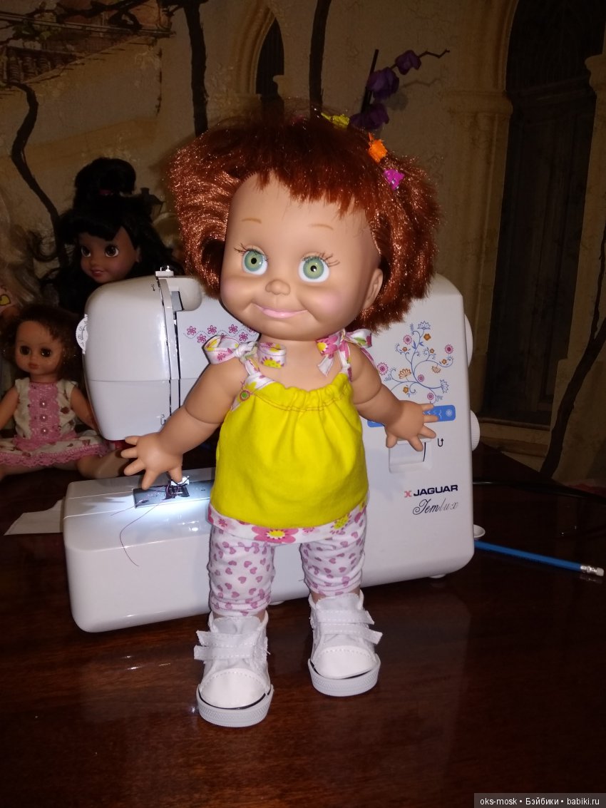 Шери в обновках — Куклы Galoob Baby Face (Фейсинки): винтаж 90 (фото 2)