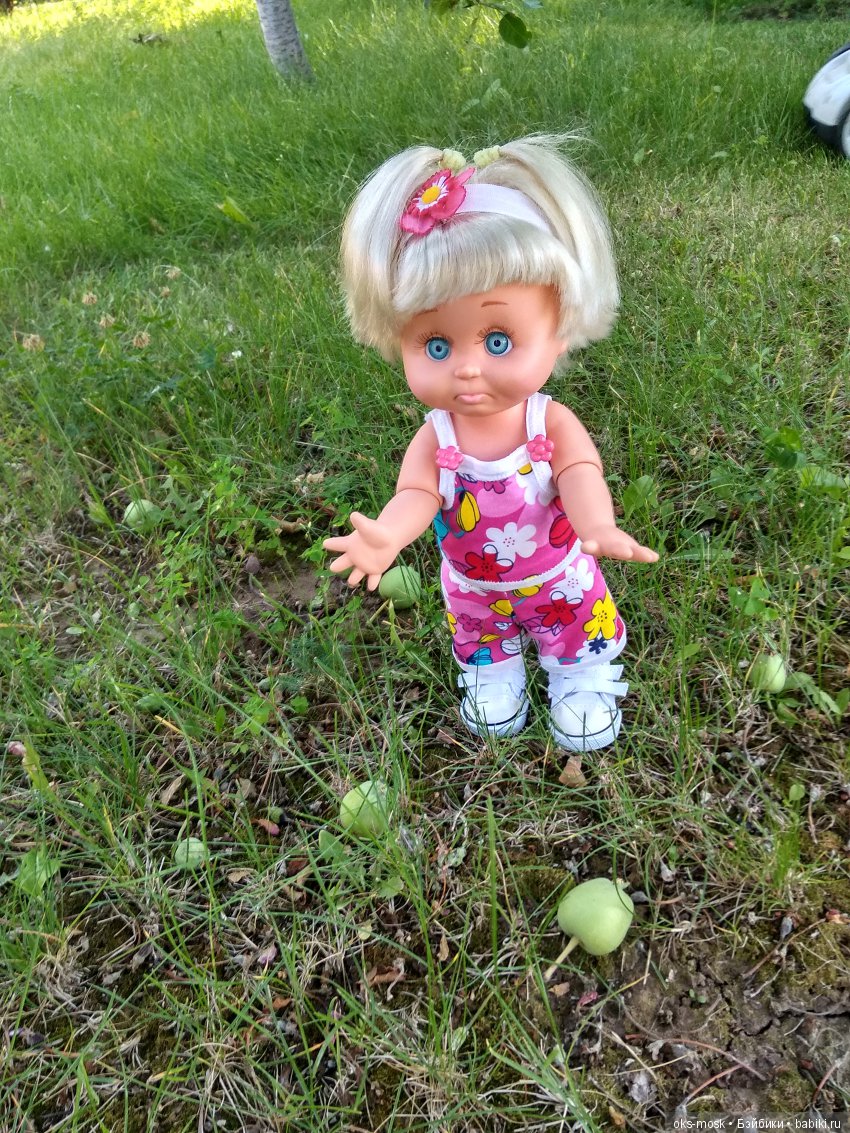 Сара и Шерри на даче — Куклы Galoob Baby Face (Фейсинки): винтаж 90