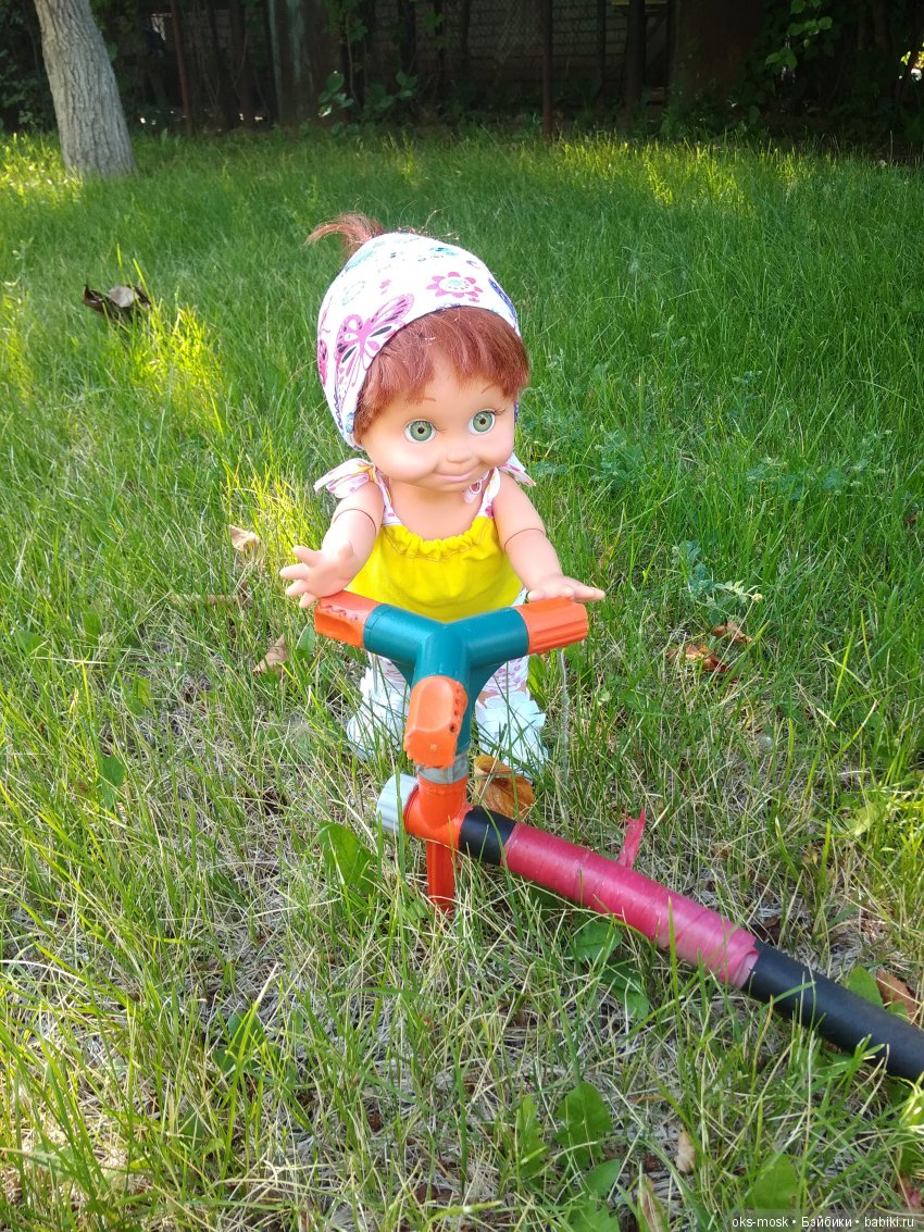 Сара и Шерри на даче — Куклы Galoob Baby Face (Фейсинки): винтаж 90 (фото 5)