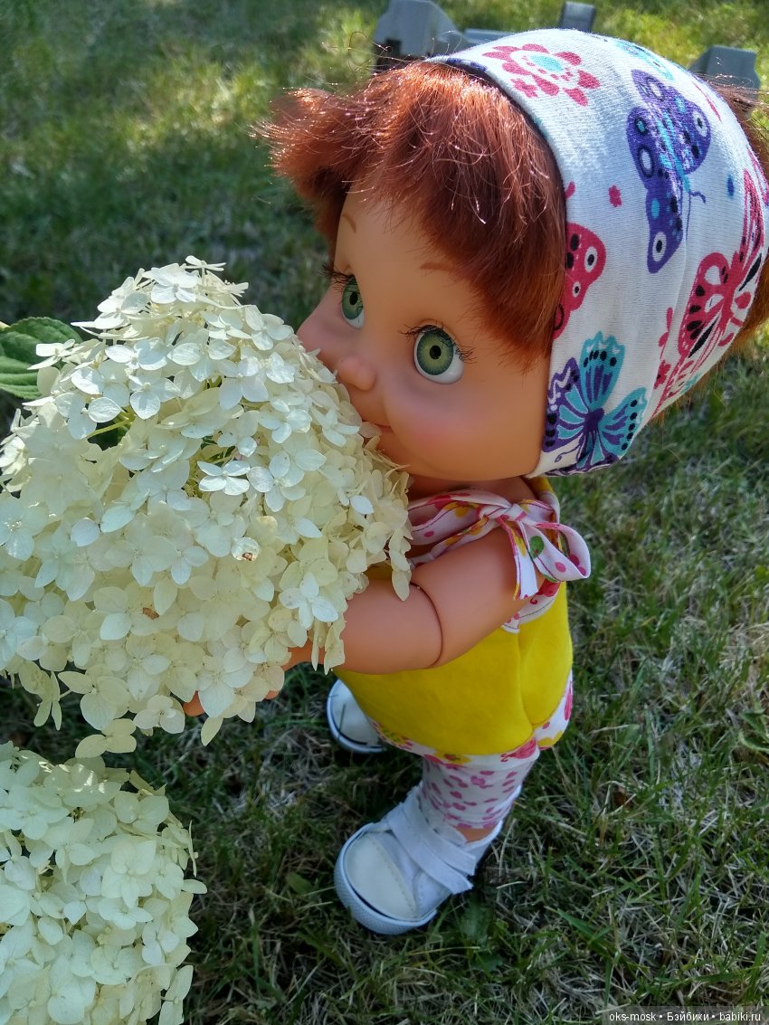 Сара и Шерри на даче — Куклы Galoob Baby Face (Фейсинки): винтаж 90 (фото 9)