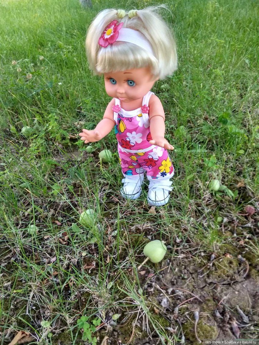 Сара и Шерри на даче — Куклы Galoob Baby Face (Фейсинки): винтаж 90