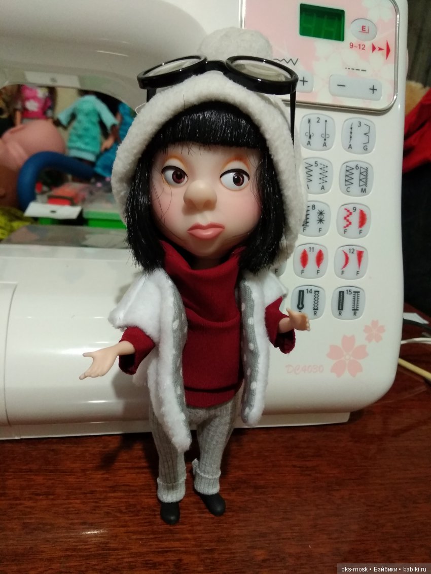 Эдна МОДница — Кукла Эдна Мод (Edna Mode): Суперсемейка (The Incredibles) (фото 7)