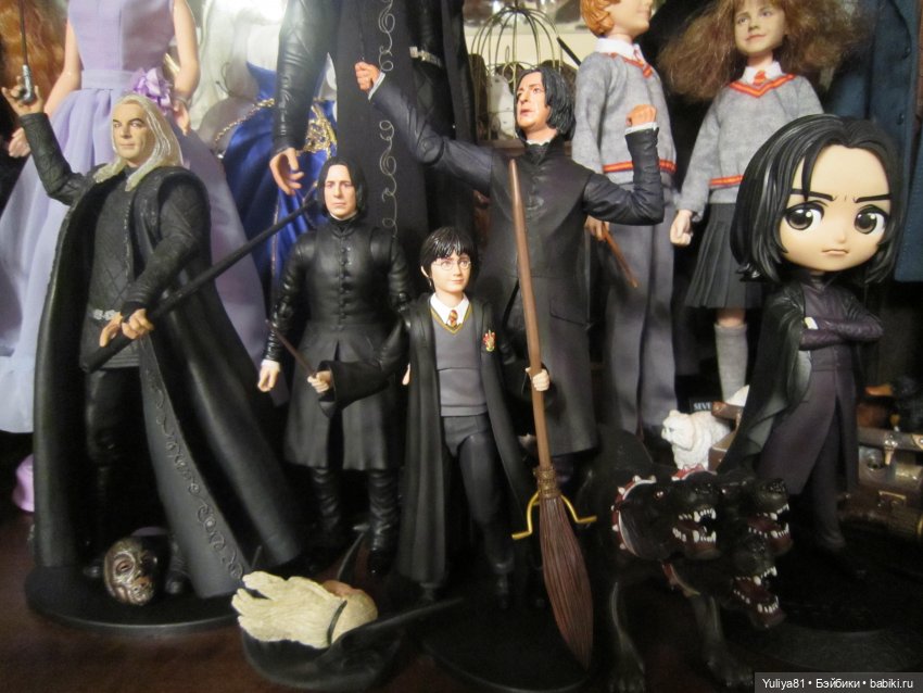 Мои куклы героев Поттерианы 2, мелкоформатные фигурки
