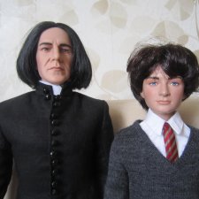 Мои куклы героев Поттерианы 3, Гарри и Снейп Tonner Dolls