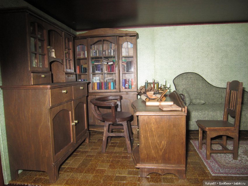 Мои куклы героев Поттерианы 6, кабинет зельевара