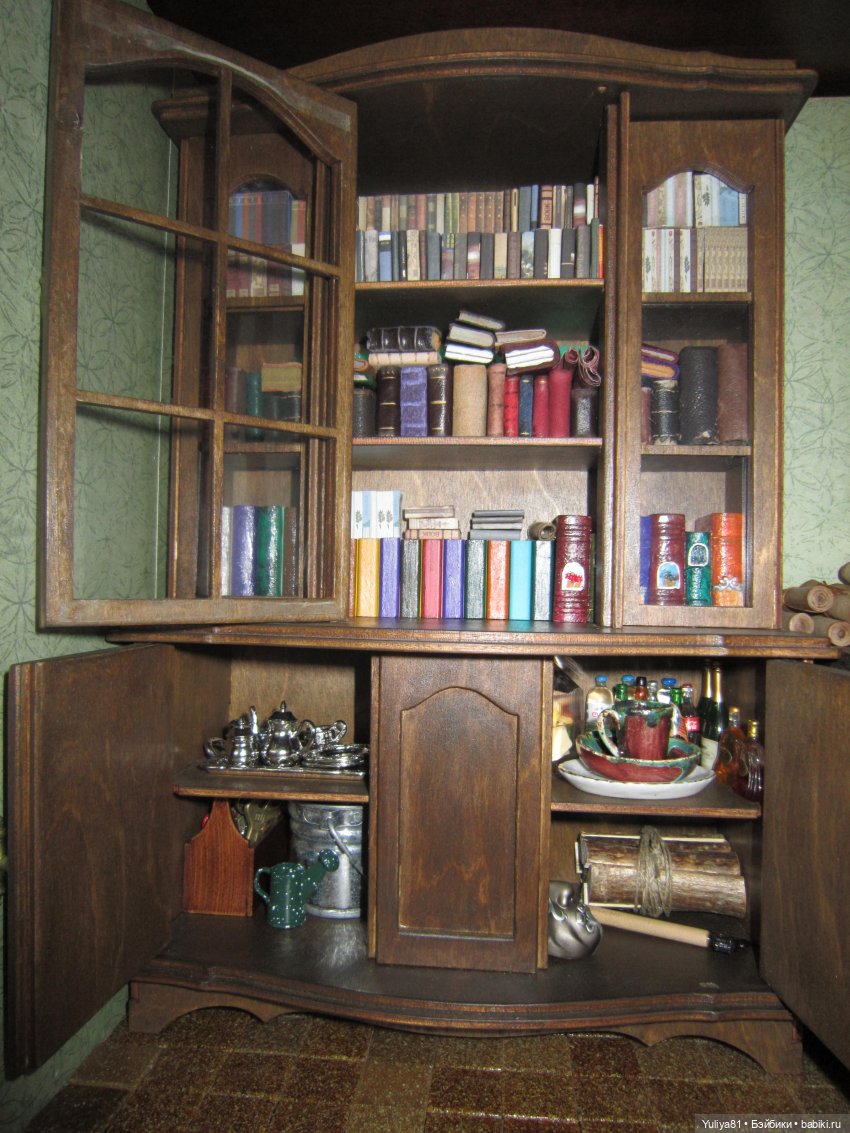 Мои куклы героев Поттерианы 6, кабинет зельевара