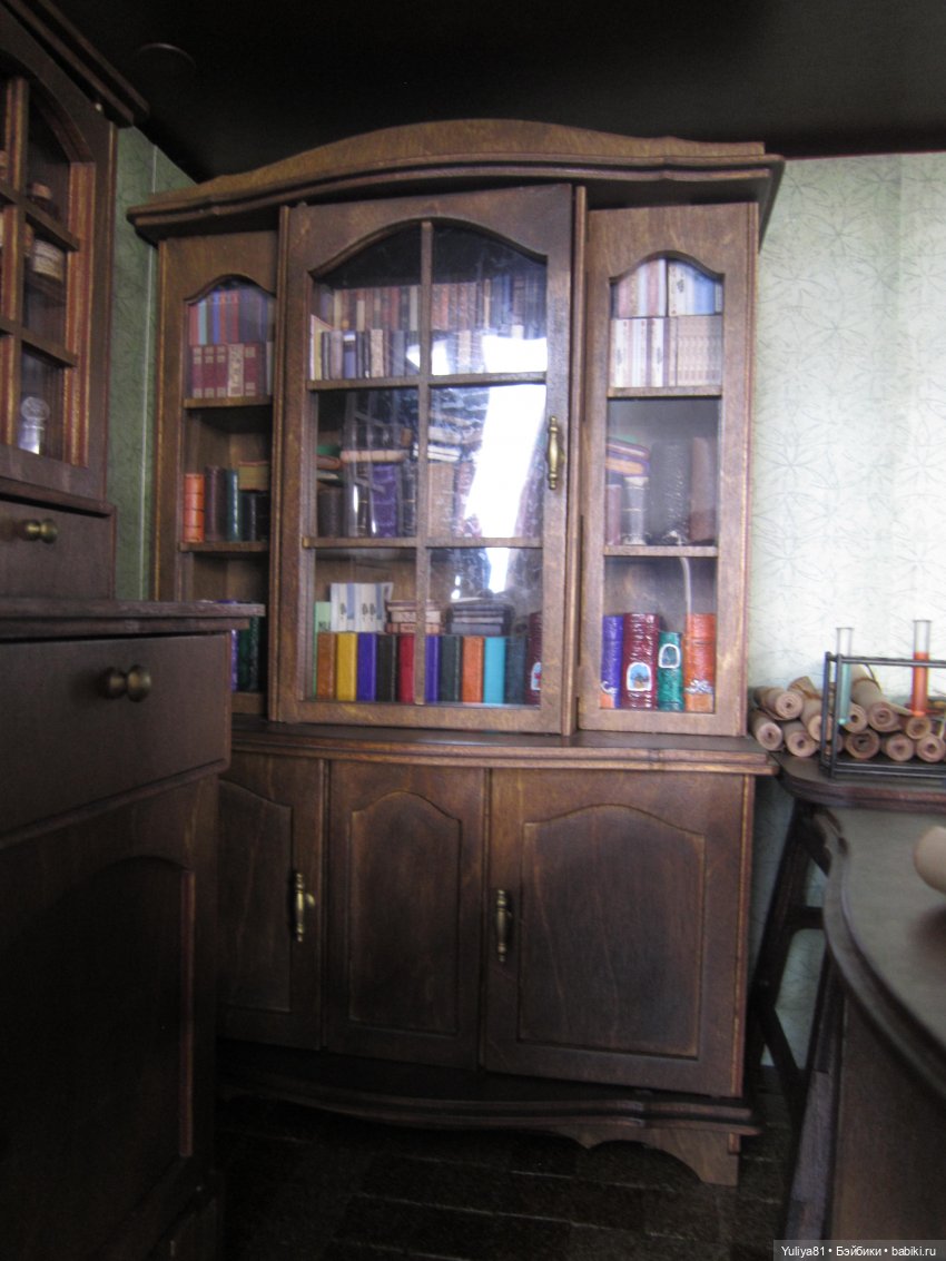 Мои куклы героев Поттерианы 6, кабинет зельевара