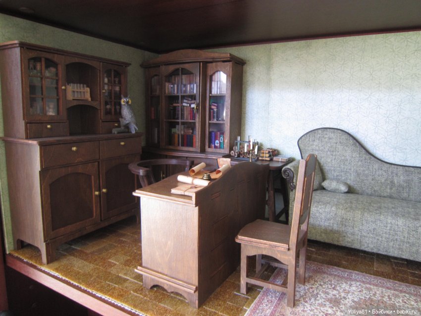 Мои куклы героев Поттерианы 6, кабинет зельевара