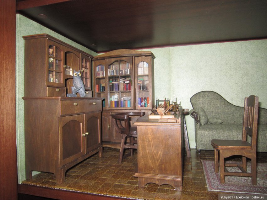 Мои куклы героев Поттерианы 6, кабинет зельевара