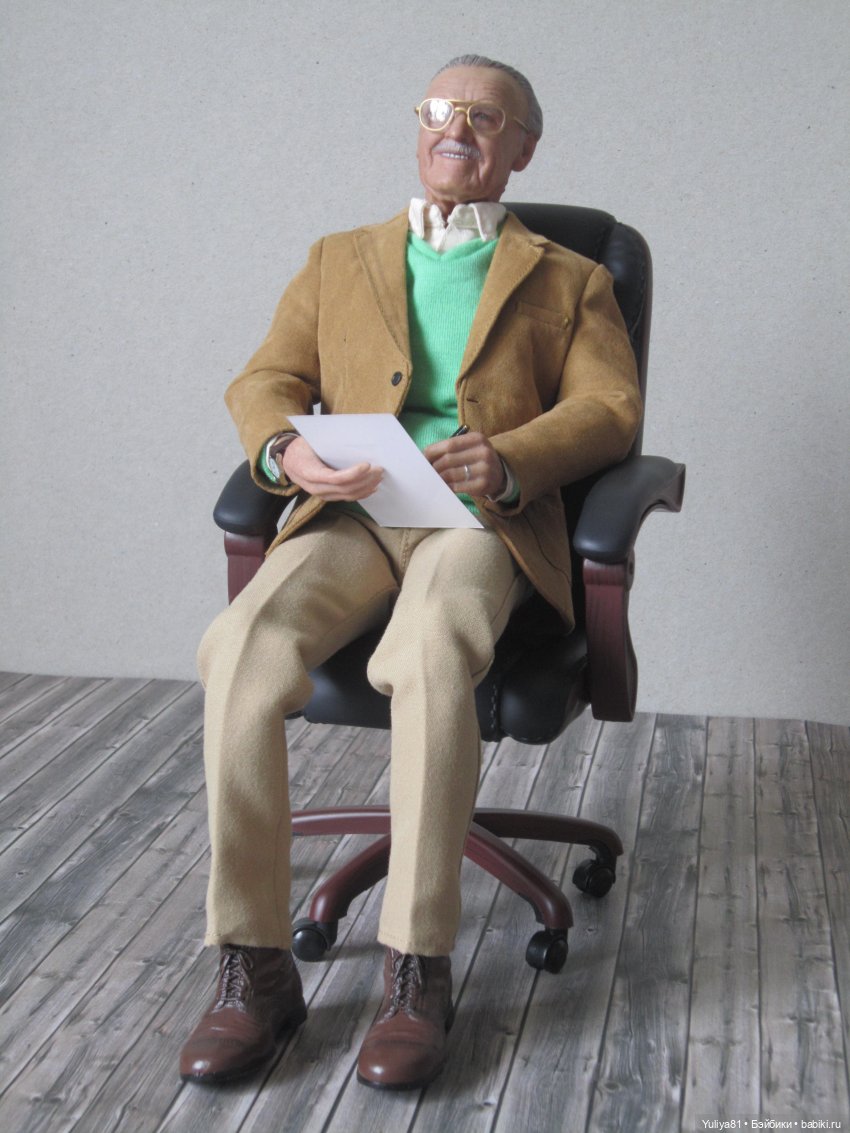 Фигурка Стэна Ли 1/6 Comics Legend WOO Toys