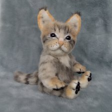 Котенок в стиле тедди