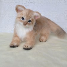 Пушистый котенок Люси