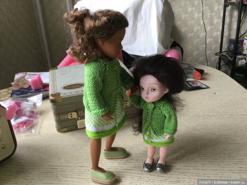 Сестрички в гости. Здравствуйте)))