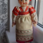 Кукла СССР дружба народов русская