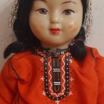 Кукла СССР дружба народов паричковая