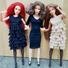 Шьем платье "ля-рюшель". Мастер-класс. "Миссис Бэйбики 2020"