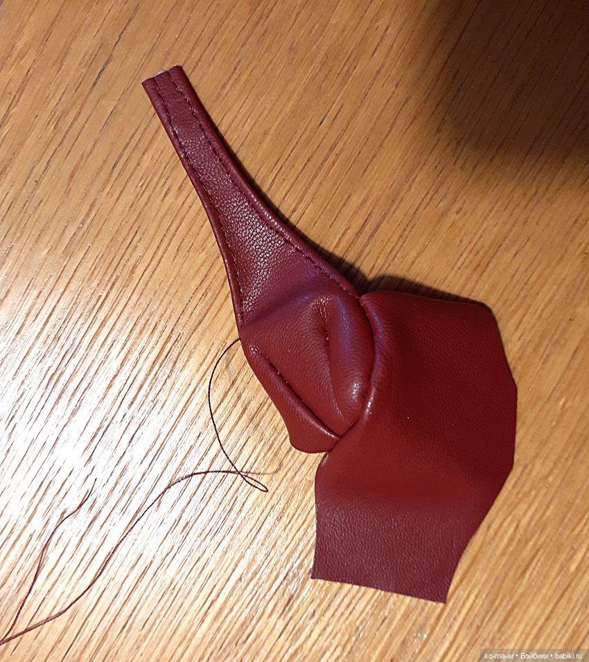 Стильное кожаное платье и сумочка в тон. Мастер-класс. Миссис Бэйбики - 2020