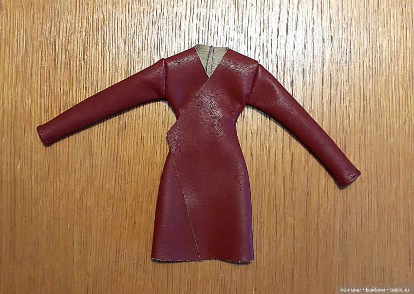 Стильное кожаное платье и сумочка в тон. Мастер-класс. Миссис Бэйбики - 2020