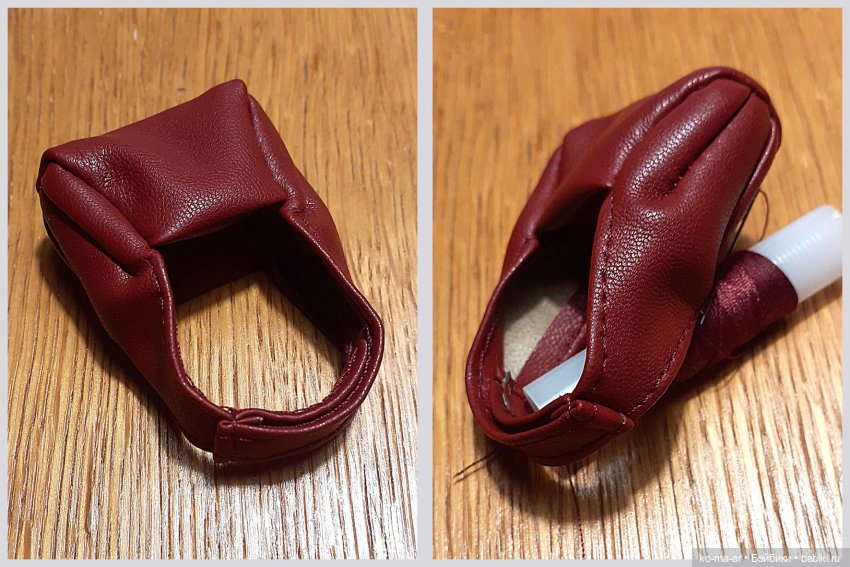 Стильное кожаное платье и сумочка в тон. Мастер-класс. Миссис Бэйбики - 2020