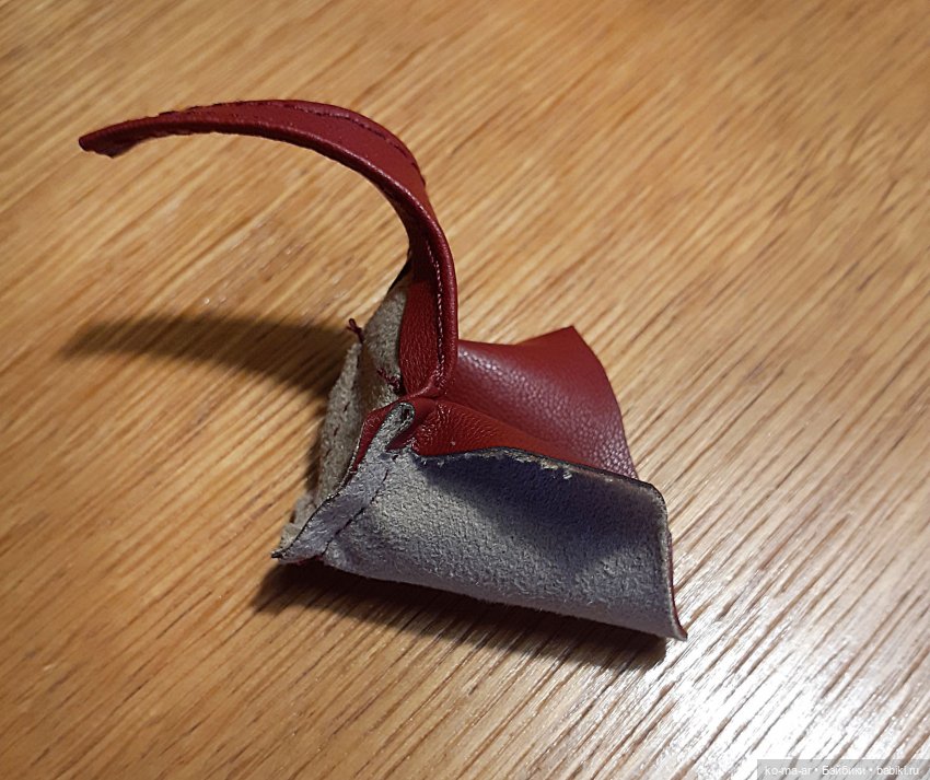 Стильное кожаное платье и сумочка в тон. Мастер-класс. Миссис Бэйбики - 2020