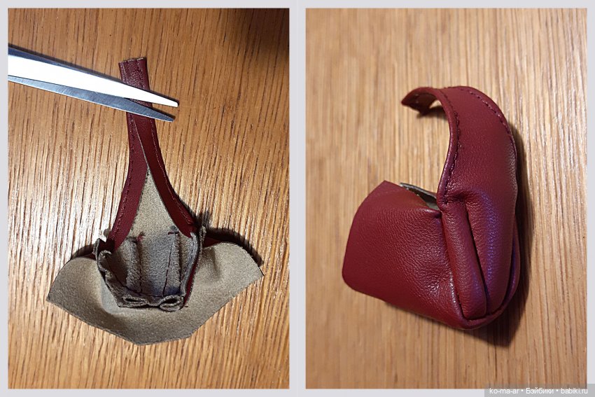 Стильное кожаное платье и сумочка в тон. Мастер-класс. Миссис Бэйбики - 2020