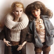 Шьем ветровку (или плащ) для кукол Барби и ИТ. Мастер-класс