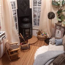 Вечер у камина... И мой первый румбокс