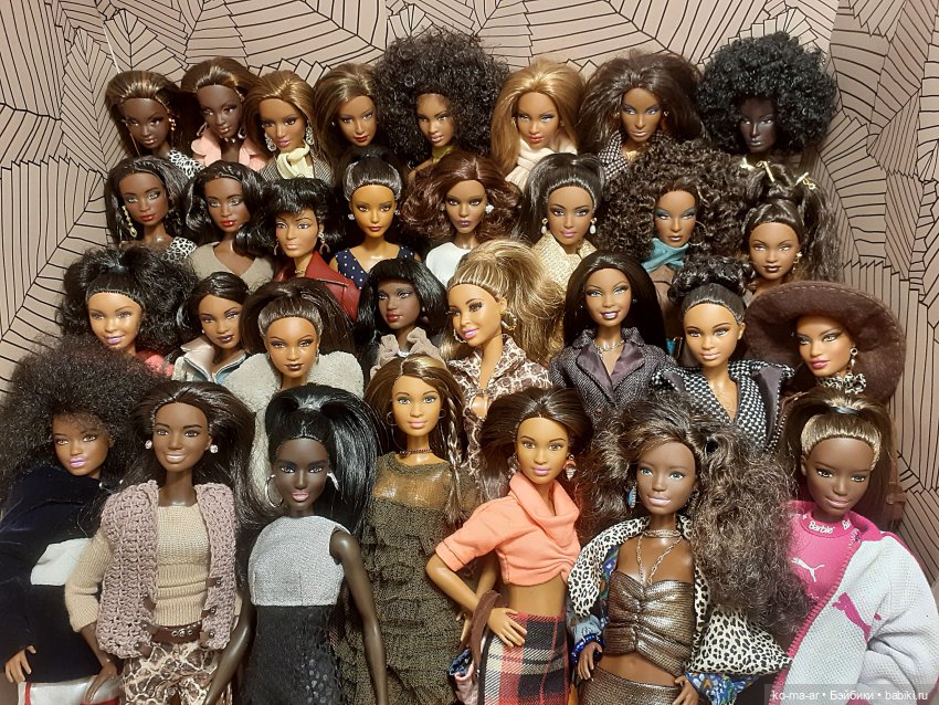 Шоколадные шоколадки — Куклы Barbie (Барби): Looks