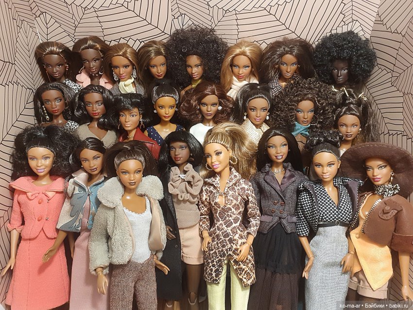 Шоколадные шоколадки — Куклы Barbie (Барби): Looks