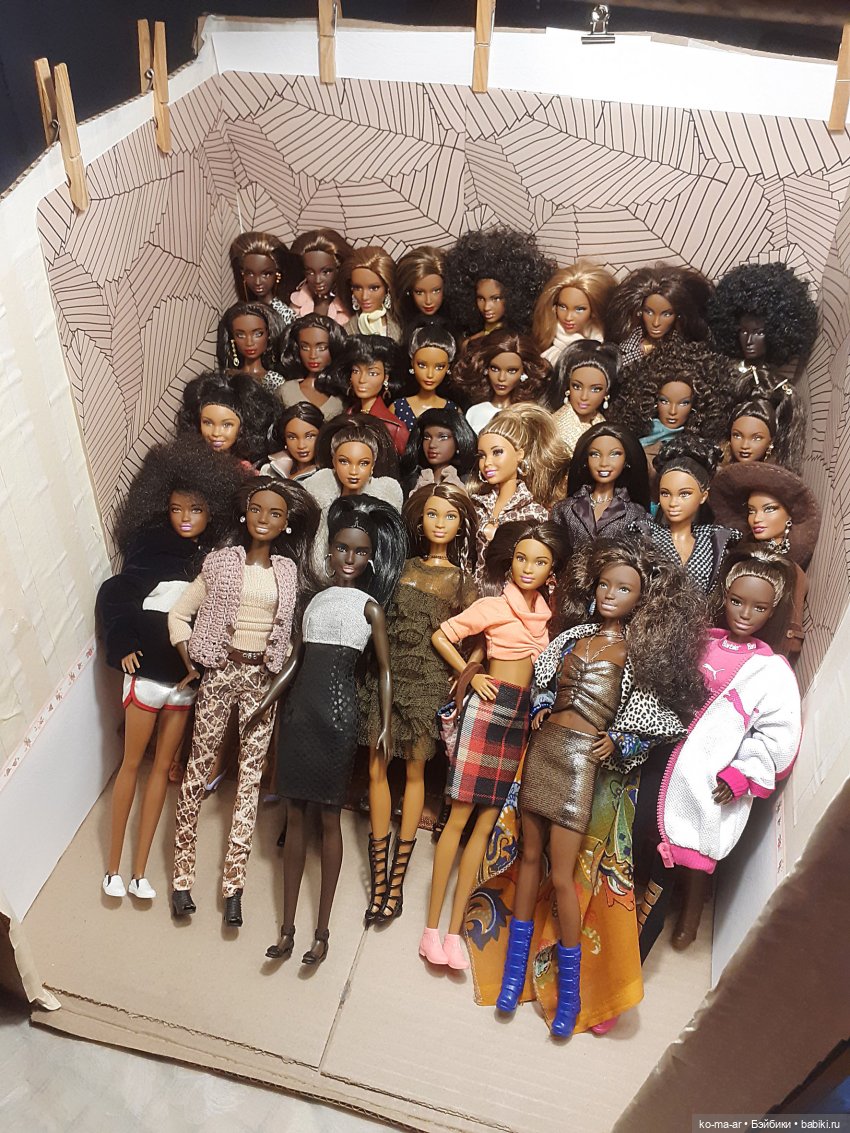 Шоколадные шоколадки — Куклы Barbie (Барби): Looks