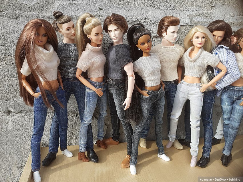 Джинсы — Куклы Barbie (Барби): Looks