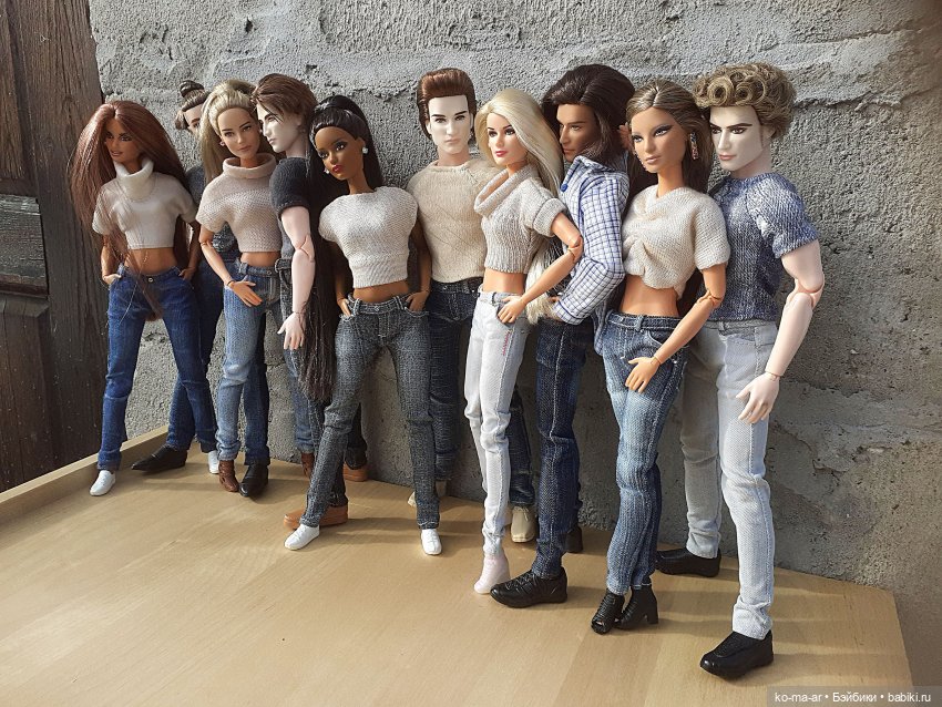 Джинсы — Куклы Barbie (Барби): Looks
