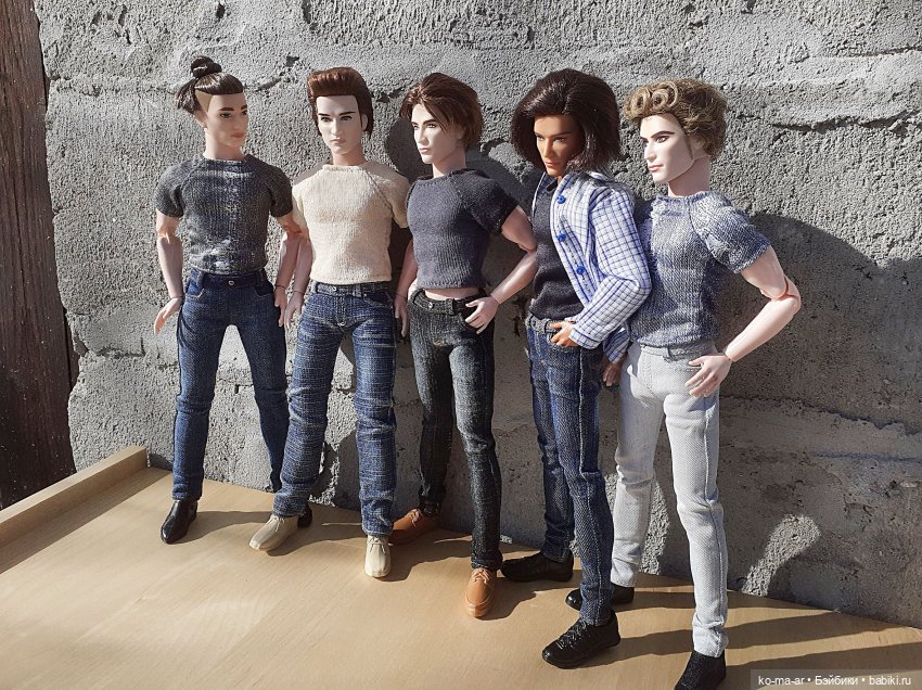 Джинсы — Куклы Barbie (Барби): Looks (фото 2)