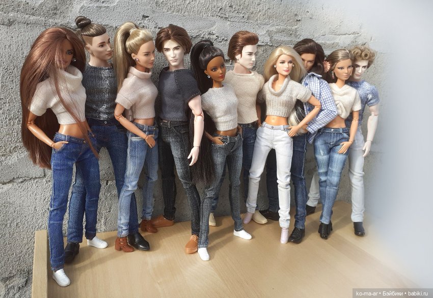 Джинсы — Куклы Barbie (Барби): Looks