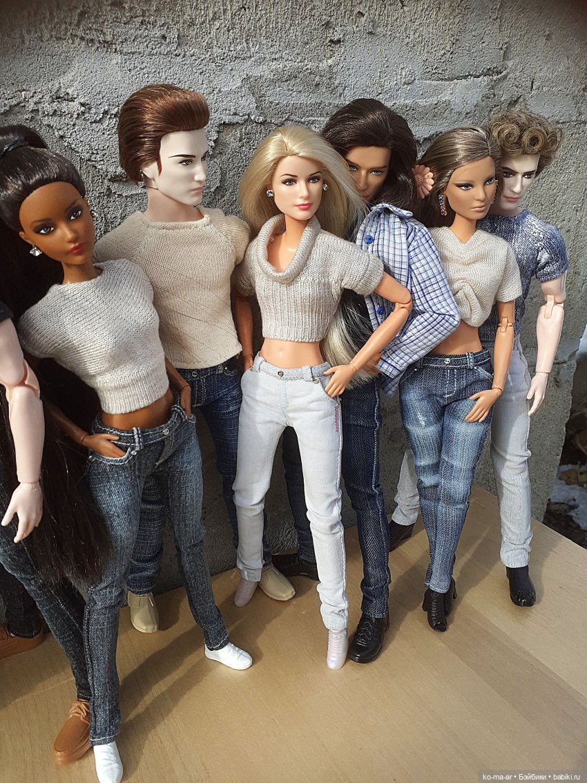 Джинсы — Куклы Barbie (Барби): Looks