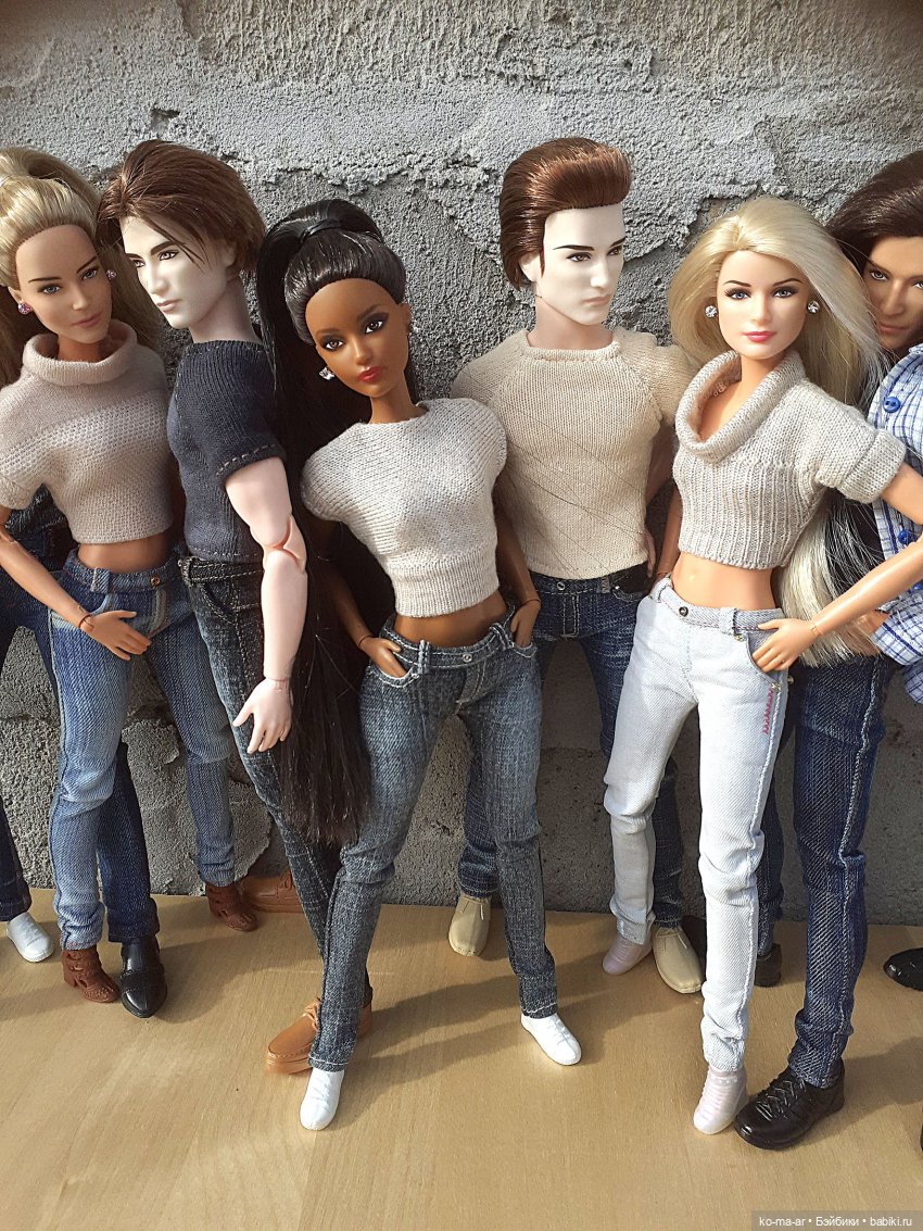 Джинсы — Куклы Barbie (Барби): Looks