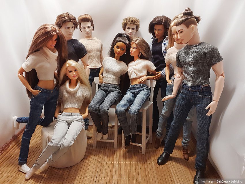 Джинсы — Куклы Barbie (Барби): Looks