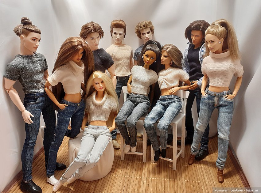 Джинсы — Куклы Barbie (Барби): Looks
