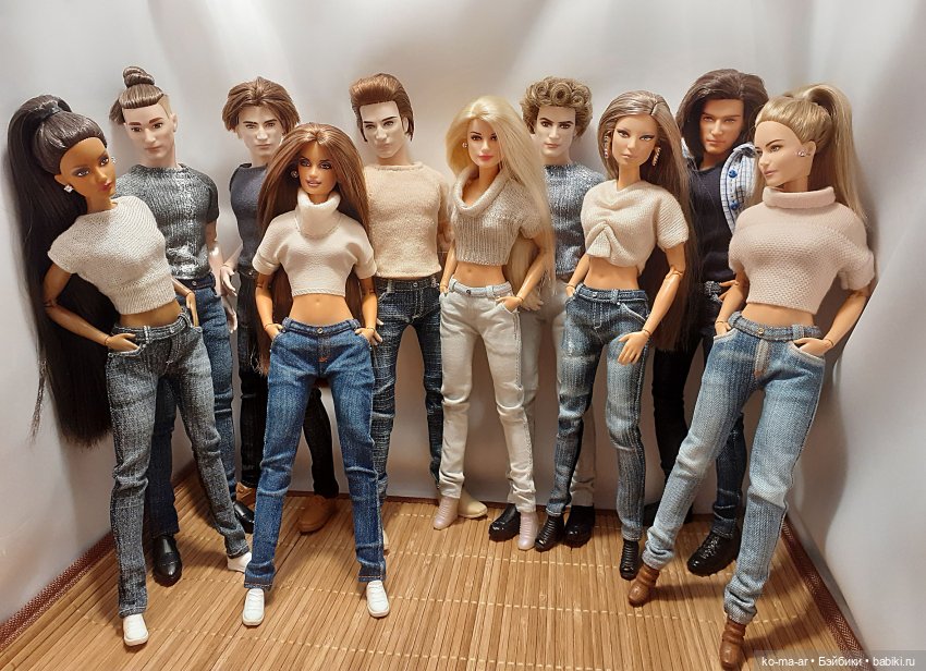 Джинсы — Куклы Barbie (Барби): Looks