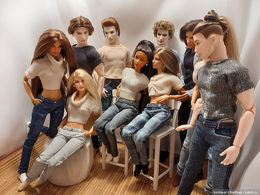 Джинсы — Куклы Barbie (Барби): Looks