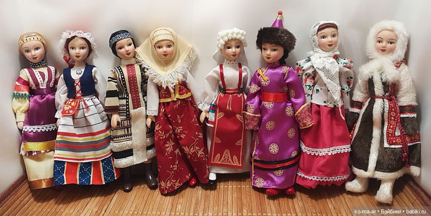 Фарфоровые куклы ДеАгостини. Куклы в народных костюмах. Часть III