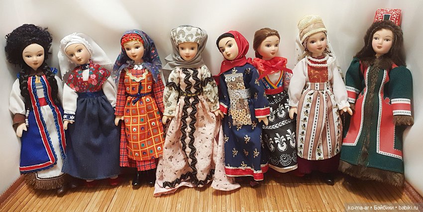 Фарфоровые куклы ДеАгостини. Куклы в народных костюмах. Часть III