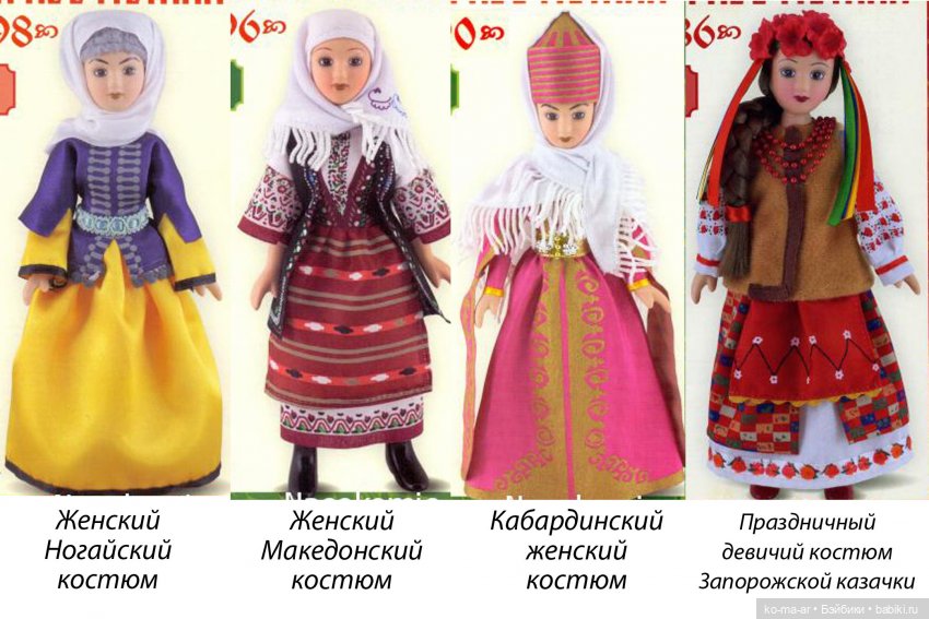 Фарфоровые куклы ДеАгостини. Куклы в народных костюмах. Часть III