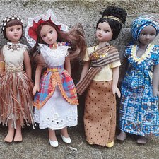 Фарфоровые куклы ДеАгостини. Куклы в костюмах народов мира