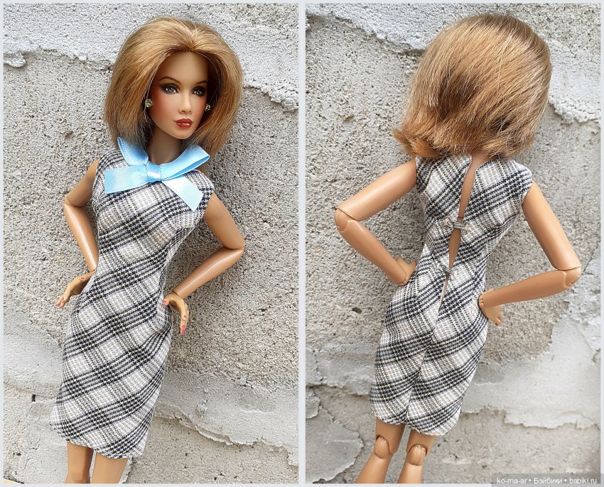 Осваиваю шитье на швейной машинке. Клетчатая коллекция