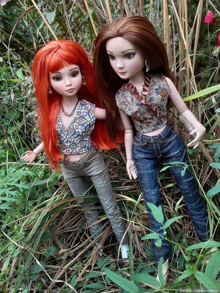 Куклы Элловайн и Пруденс от Роберта Тоннера
