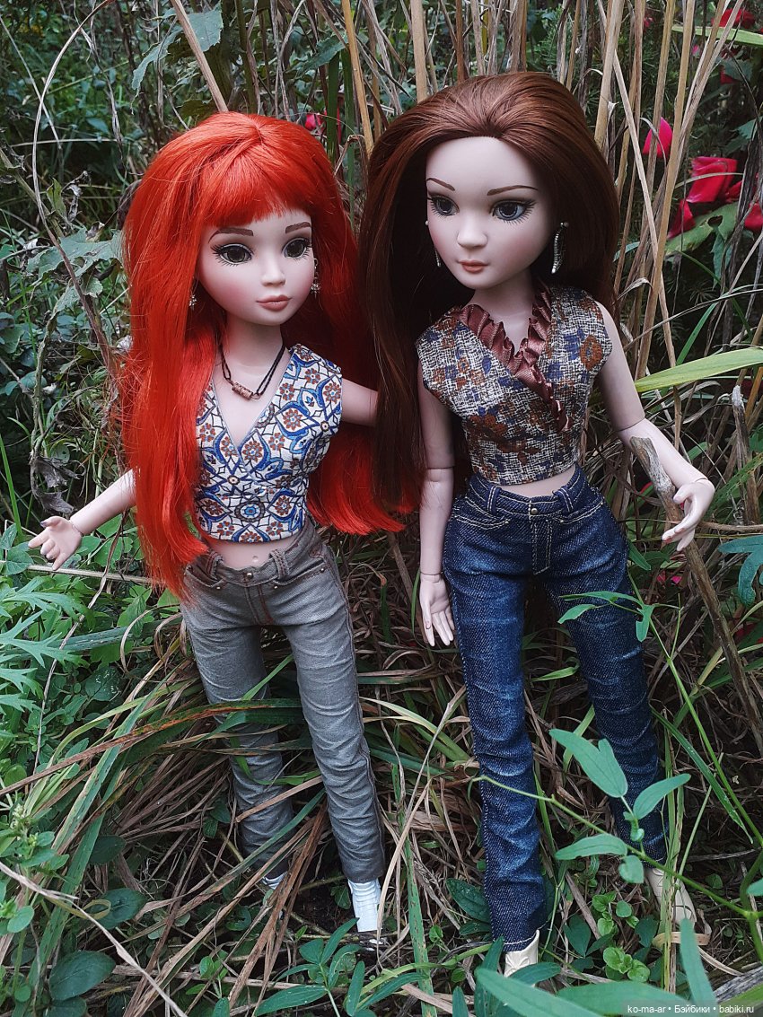 Куклы Элловайн и Пруденс от Роберта Тоннера