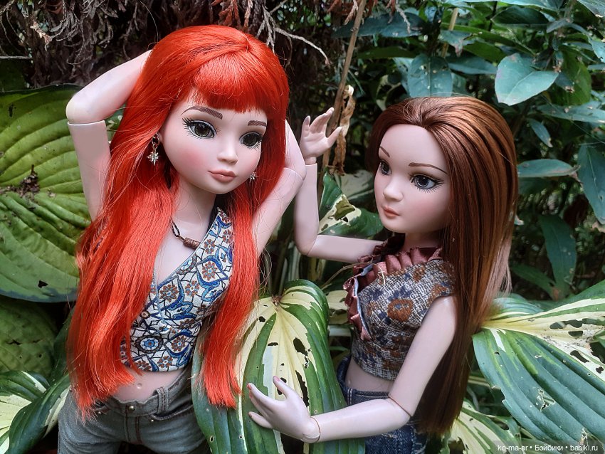 Куклы Элловайн и Пруденс от Роберта Тоннера