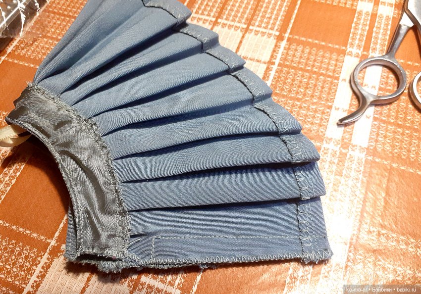 Шьем красивую юбочку для куклы. Мастер-класс