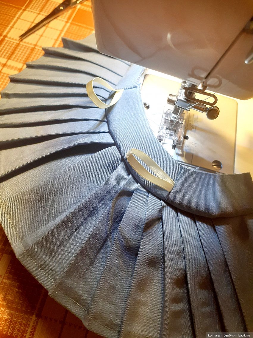 Шьем красивую юбочку для куклы. Мастер-класс